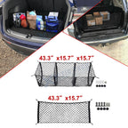 Cargo Storage Net for MPV SUV Vans Trunk Bed (43.3–15.7) 2012–2024