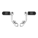 Chrome 1-1/4" Pegstreamliner Long Angled Highway Guard Foot Pegs for Harley