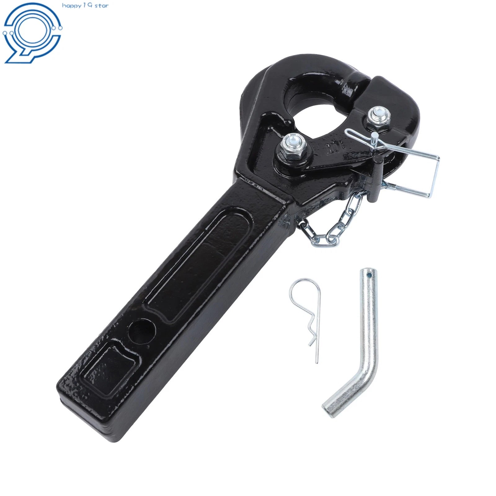 10 Ton Towing Pintle Hook Hitch for 2 Inch Receiver