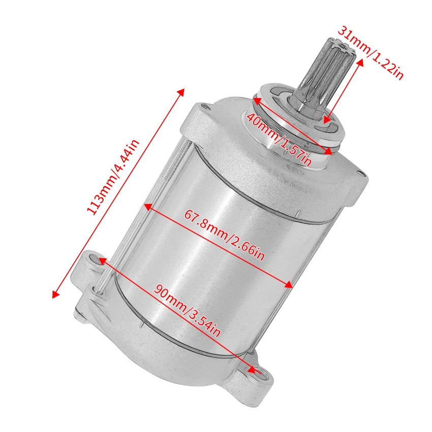 Starter Motor for Suzuki DR650SE (1998) 31100-44D10 31100-44D21 31100-44D20