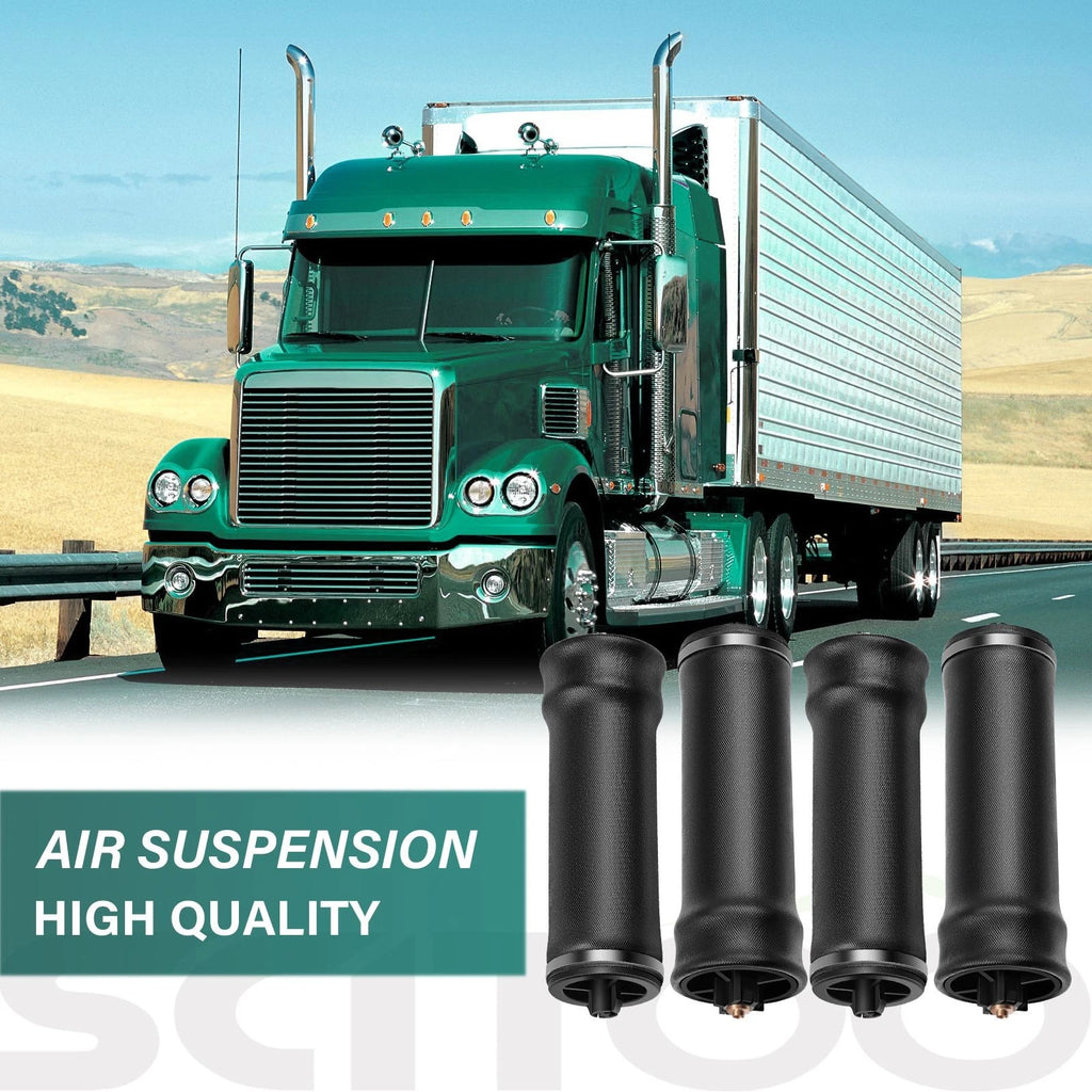 Set of 4 Air Suspension Spring Bags for Freightliner (W02-358-7215, 6987, 6986)