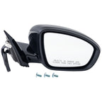 Passenger Side Mirror for Nissan Altima (2023–2024) Power Signal Light Camera