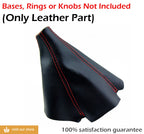 Shift Boot Cover for Acura Integra (1994–2001) Red Stitch PVC Leather