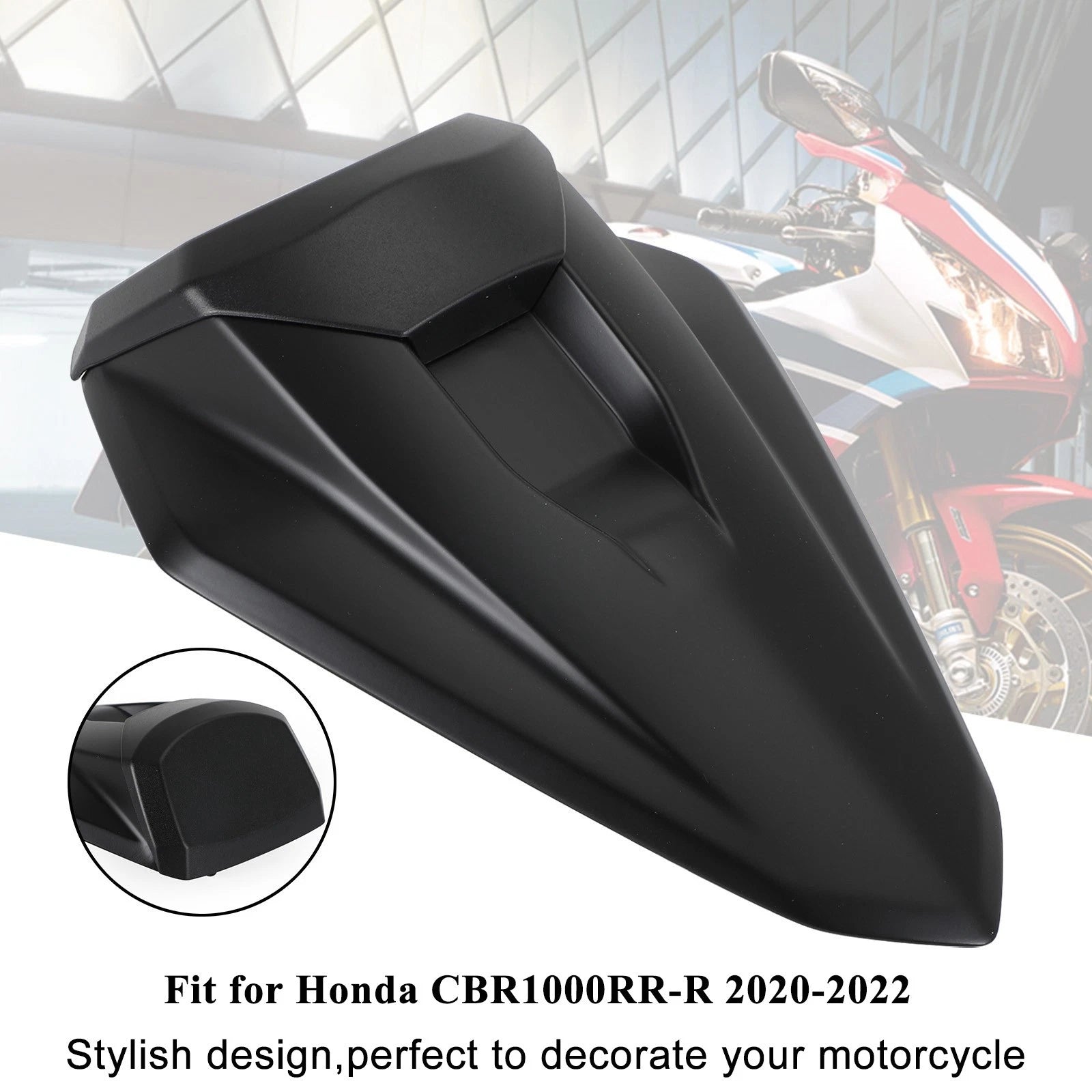 Rear Pillion Seat Cowl Fairing Cover for Honda CBR1000RR-R (2020–2025) Matt Black