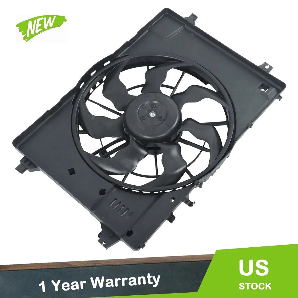 Radiator Cooling Fan with Module 25380G2000 for Hyundai Ioniq Kia Niro (2017–2022)