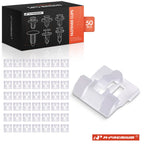 50Pcs Nylon Window Belt Moulding Clips for Honda Civic (1992–1995)
