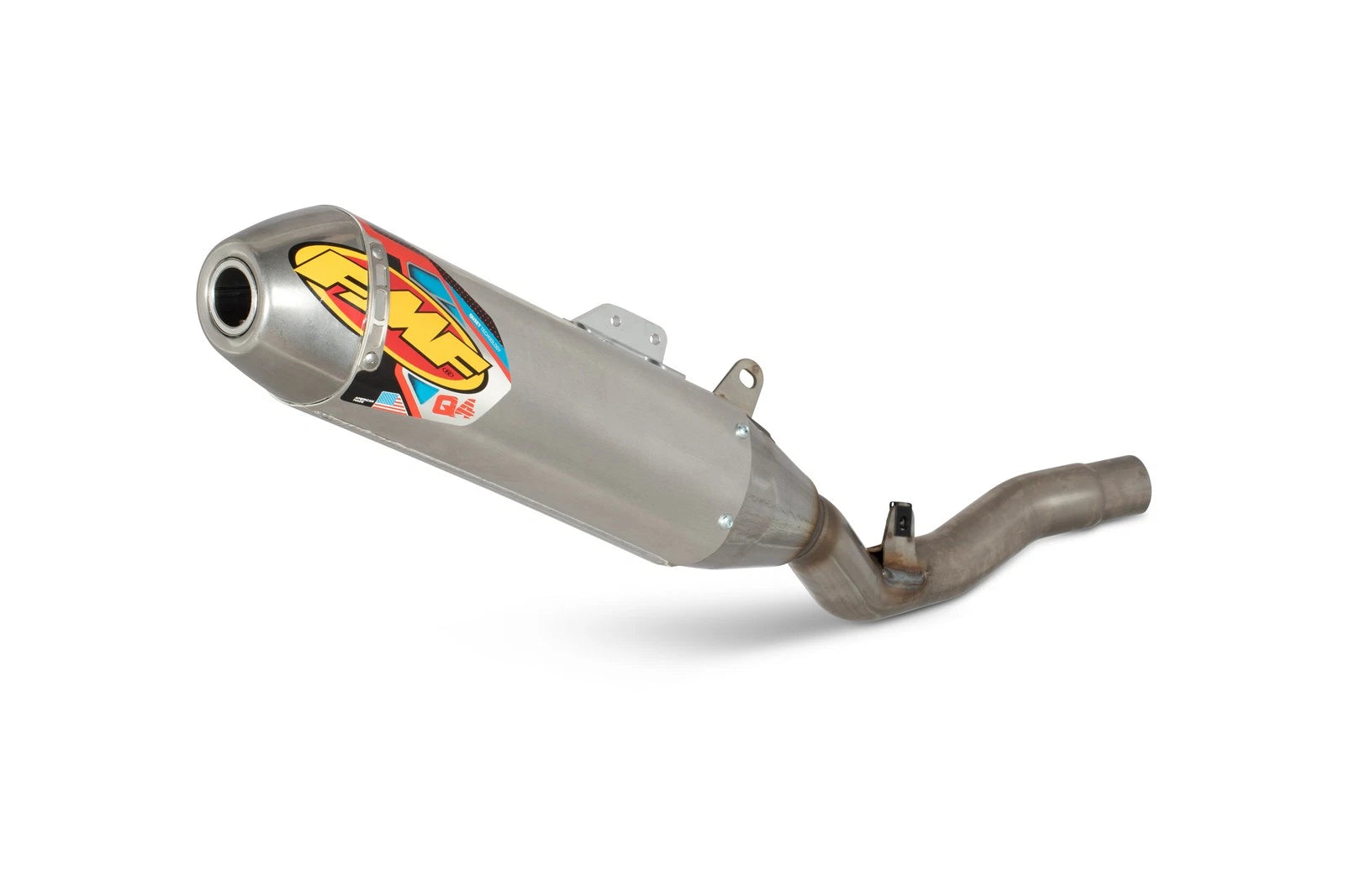 FMF Q4 Hex Exhaust Slip-On Muffler for Beta 350/390/430/480 RR (2020–2025)