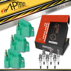 3X Ignition Coil & 6X Iridium Spark Plug for Chevrolet Cadillac Buick