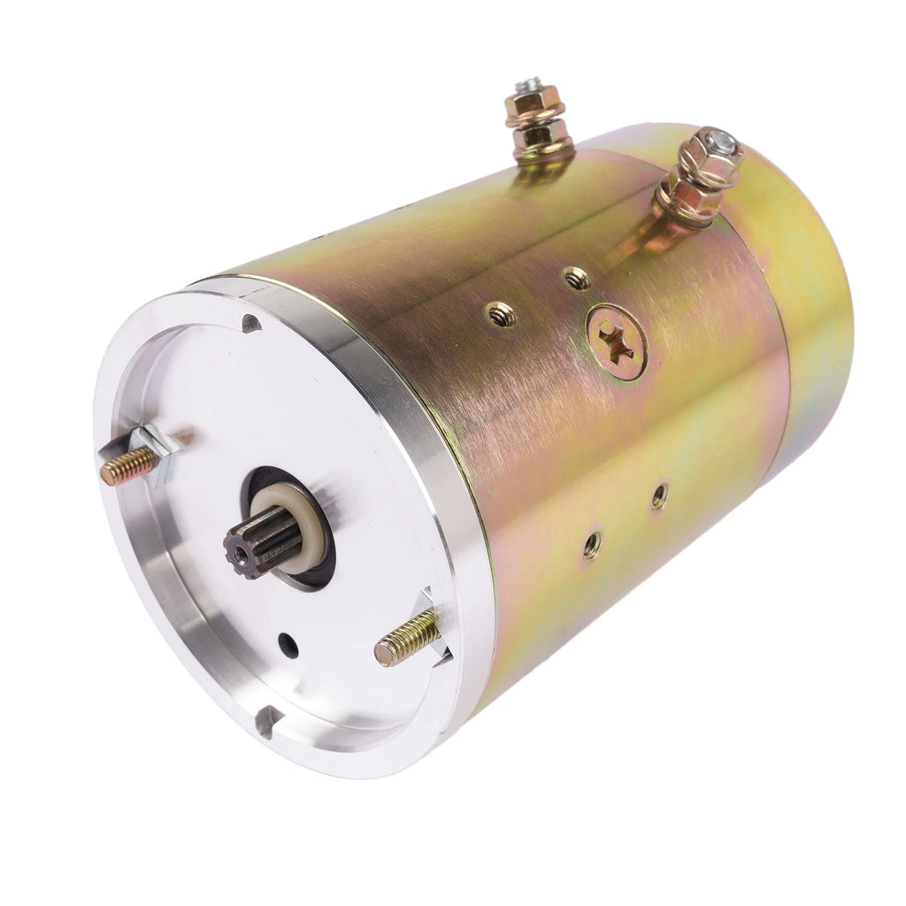 12V DC Hydraulic Motor 9T Male Spline IP65 Waterproof for Hydraulic Power