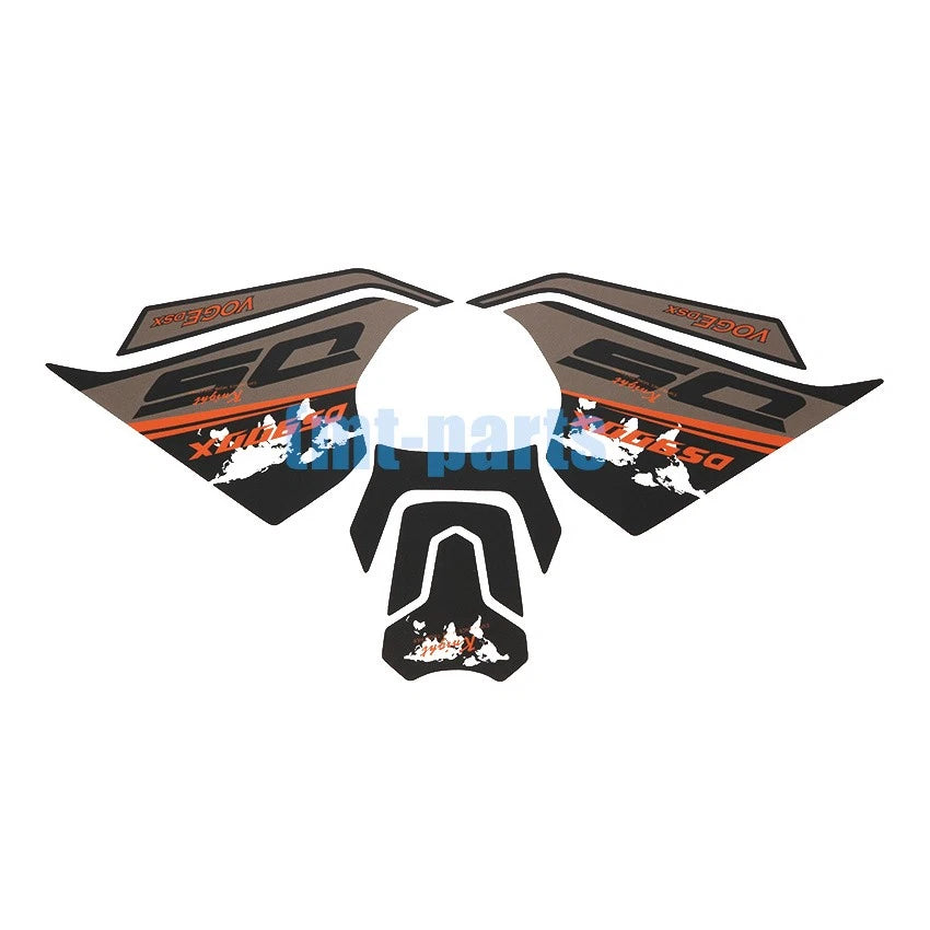 Tank Pad Protector Grip Sticker for VOGE DS900X (2024–2025)