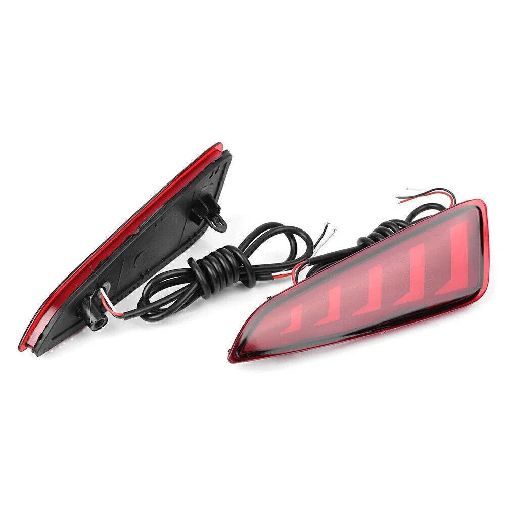 LED Rear Bumper Fog Brake Tail Lights for Toyota C-HR (2016-2022)