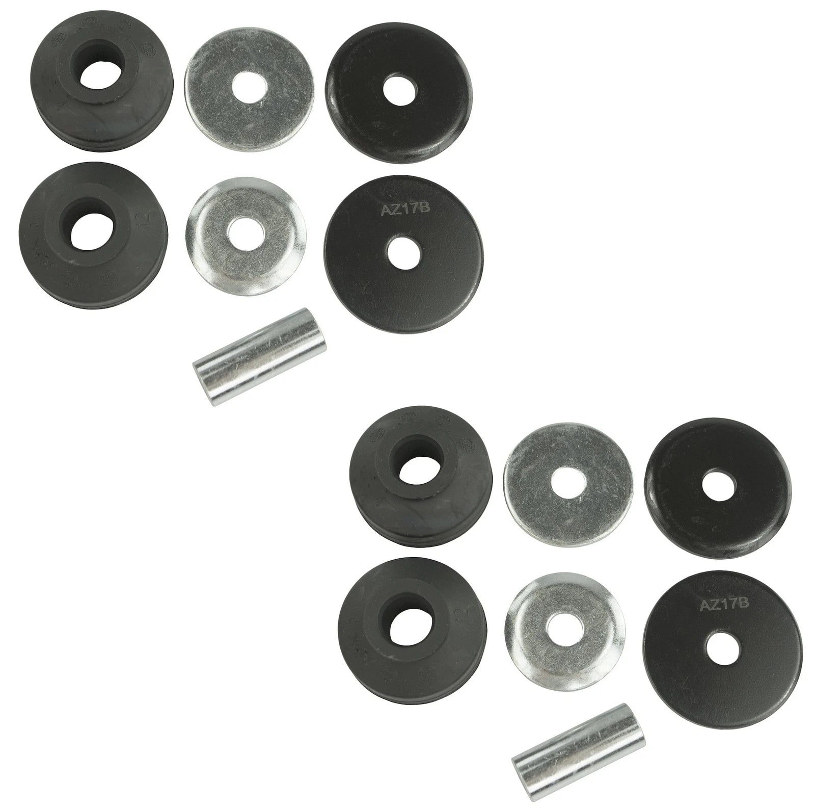 Set of 2 Rear Strut Mount Kits for Acura Chrysler Dodge Honda