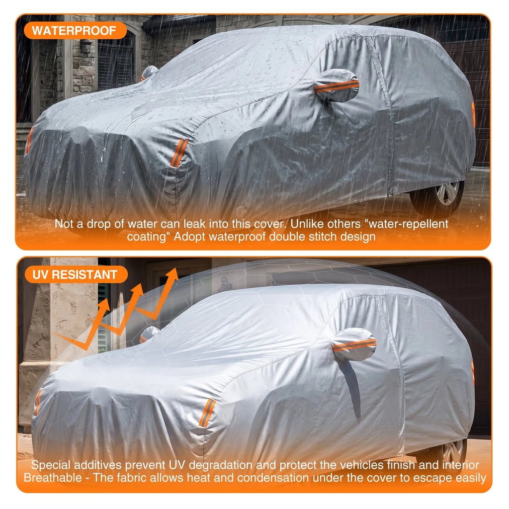 Rain Cover for Jeep Wrangler 4 Door (Waterproof, UV Resistant)