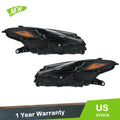 Projector Headlights Set for Toyota Camry XLE (2025) - Clear Lens Housing