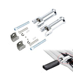 Chrome Passenger Footpeg Support Mount for Harley Softail (2018–2023)