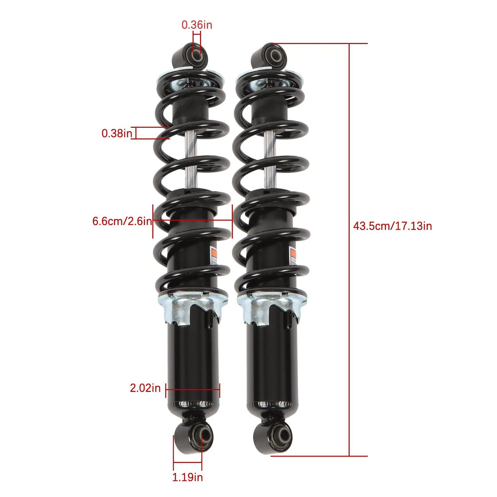 Set of 2 Front Shocks for Sportsman 550 850 1000 (2009–2023) 7043464 7043708