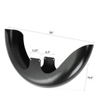 23" Black Wrap Front Fender for Harley Electra Street Glide (2014–2023)