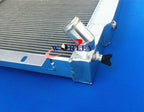 3 Row Aluminum Radiator + Fans for Jeep CJ Series (1970-1986)