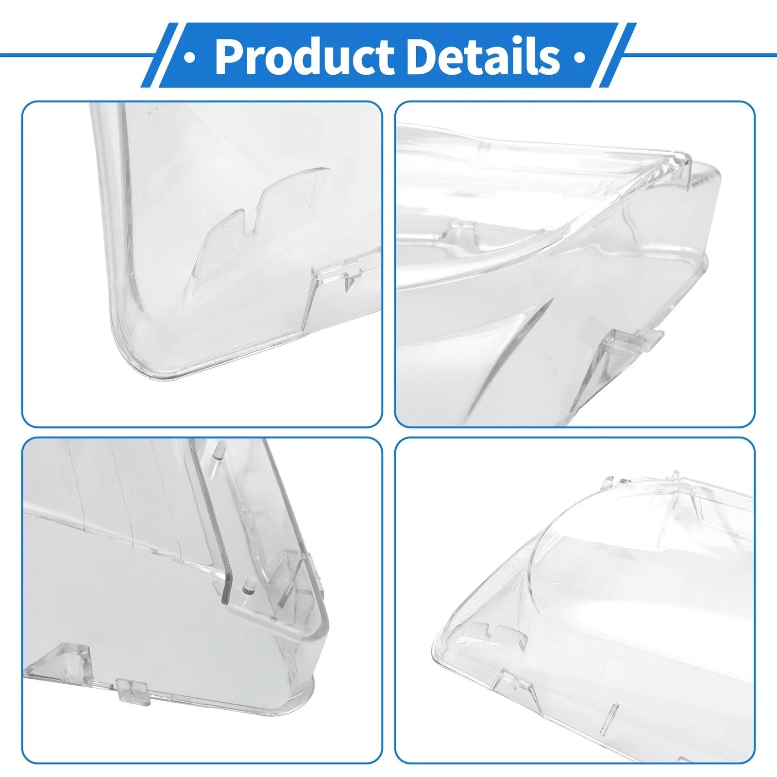 1 Pc Front Right Headlight Lens Cover for BMW 325Ci (2001-2002)