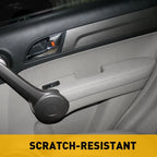 Set of 2 Front Door Armrest Covers for Honda CR-V (2007â2012) Grey