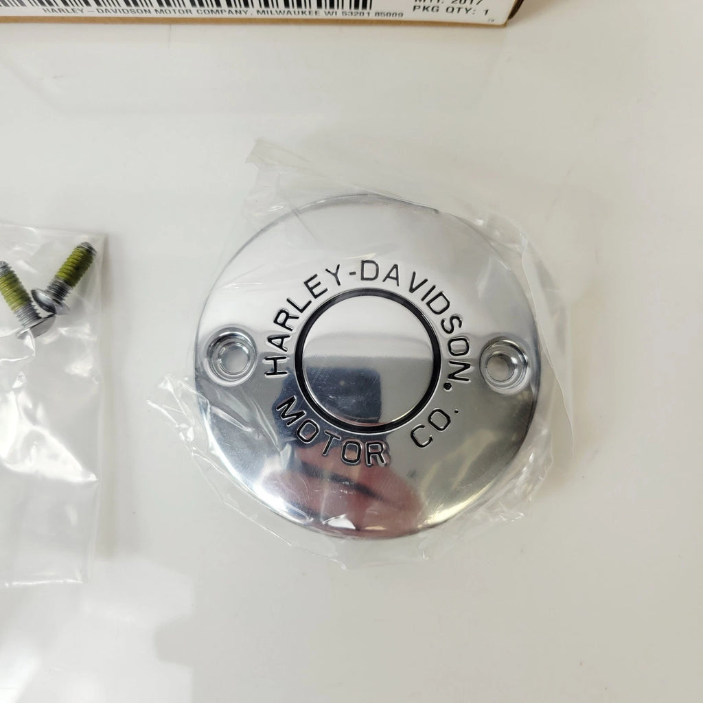 Harley-Davidson M8 Chrome Motor Co. Timer Cover OEM 25600068 (2017–2024)