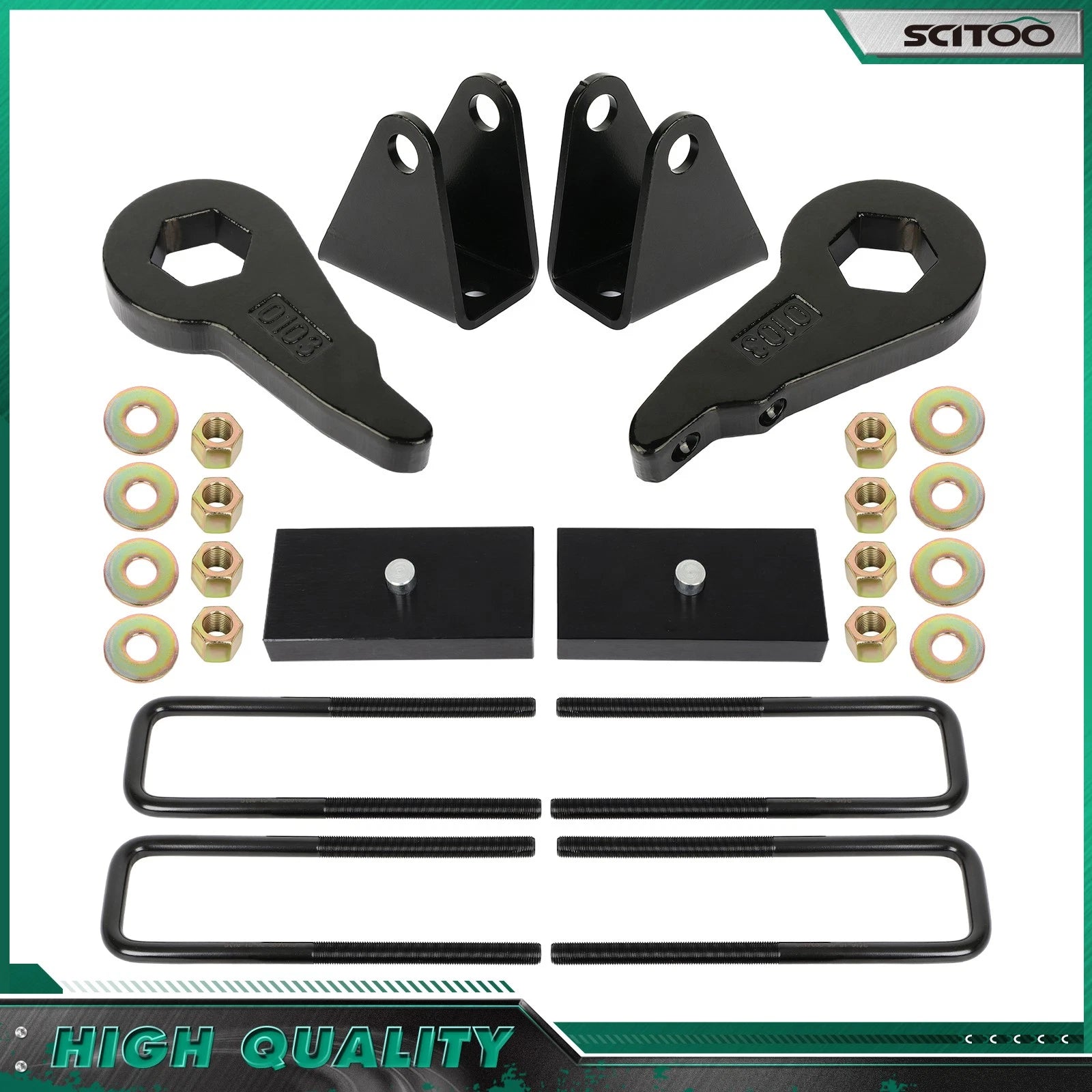 3" Front 1" Rear Leveling Kit for Silverado Sierra 2500/3500HD (2001–2023)