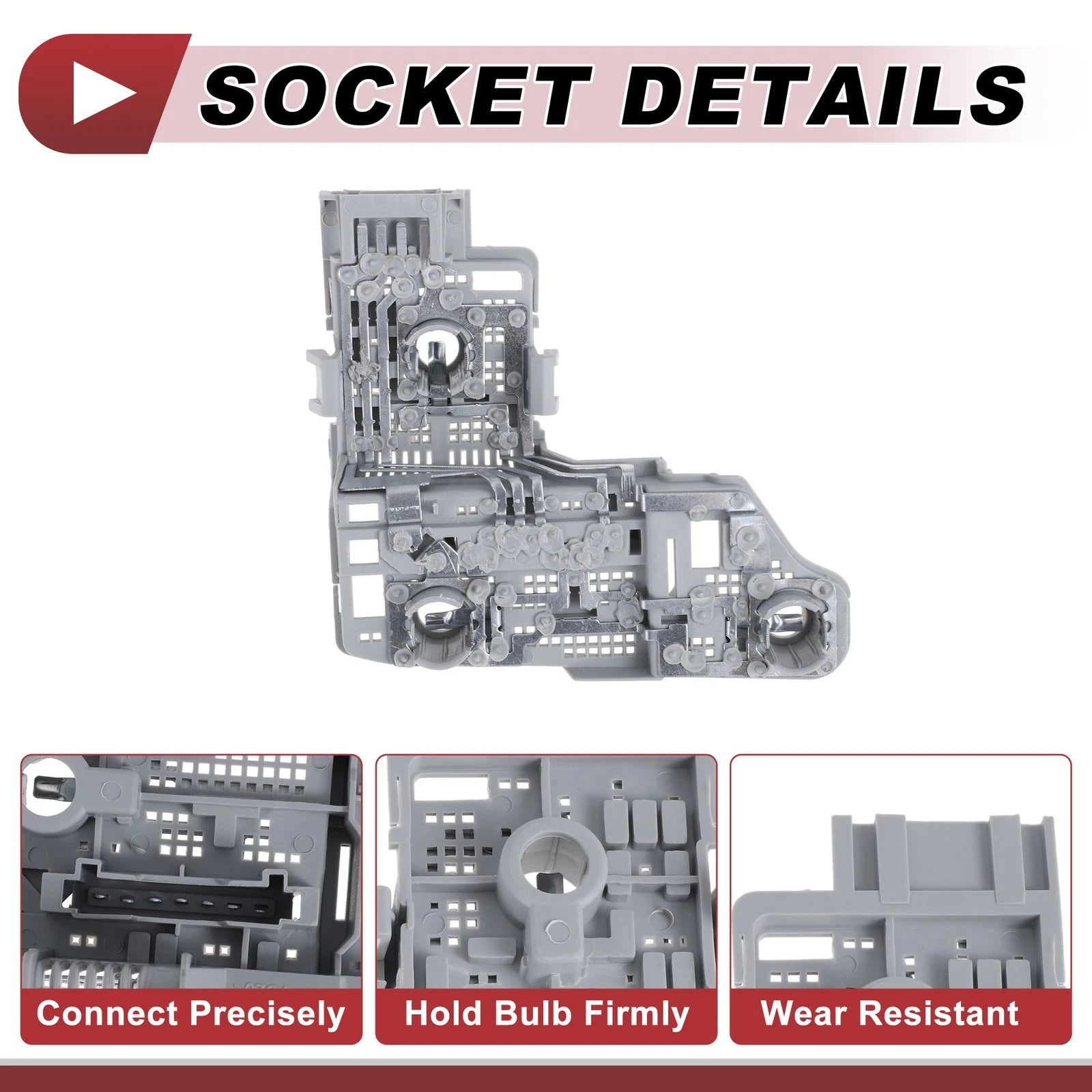 Left Tail Light Socket Wiring for Mercedes-Benz C-Class W204 (2012–2014) No. 2048202277