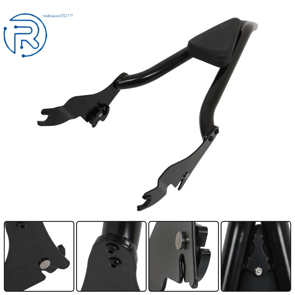 22 Inch Backrest Sissy Bar for CVO Road Glide Road King Street Glide