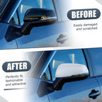 Left Side Mirror Cover Cap for Toyota RAV4 (2019–2023) - White