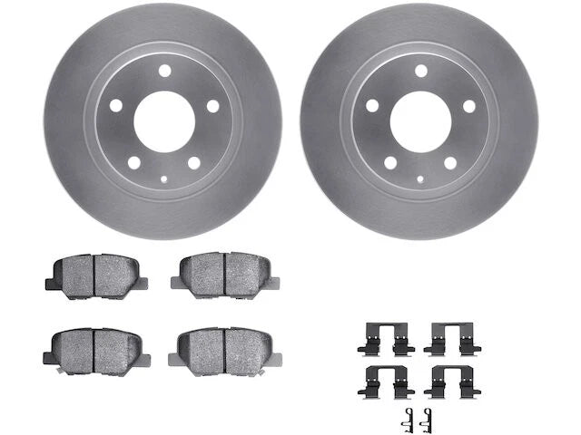 Rear Brake Pad and Rotor Kit for Mazda 6 (2014–2015) SR826FG