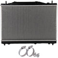 Radiator with Oil Hose Clamps Kit for Cadillac CTS (2004–2007)