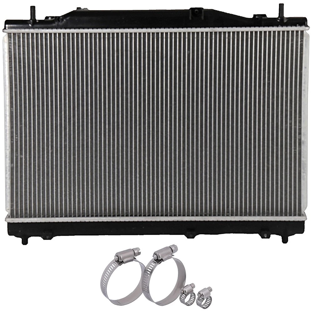Radiator with Oil Hose Clamps Kit for Cadillac CTS (2004–2007)
