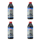 Set of 4 Liqui Moly 1L Fully Synthetic Hypoid Gear Oil GL5 LS SAE 75W-140 for vehicles