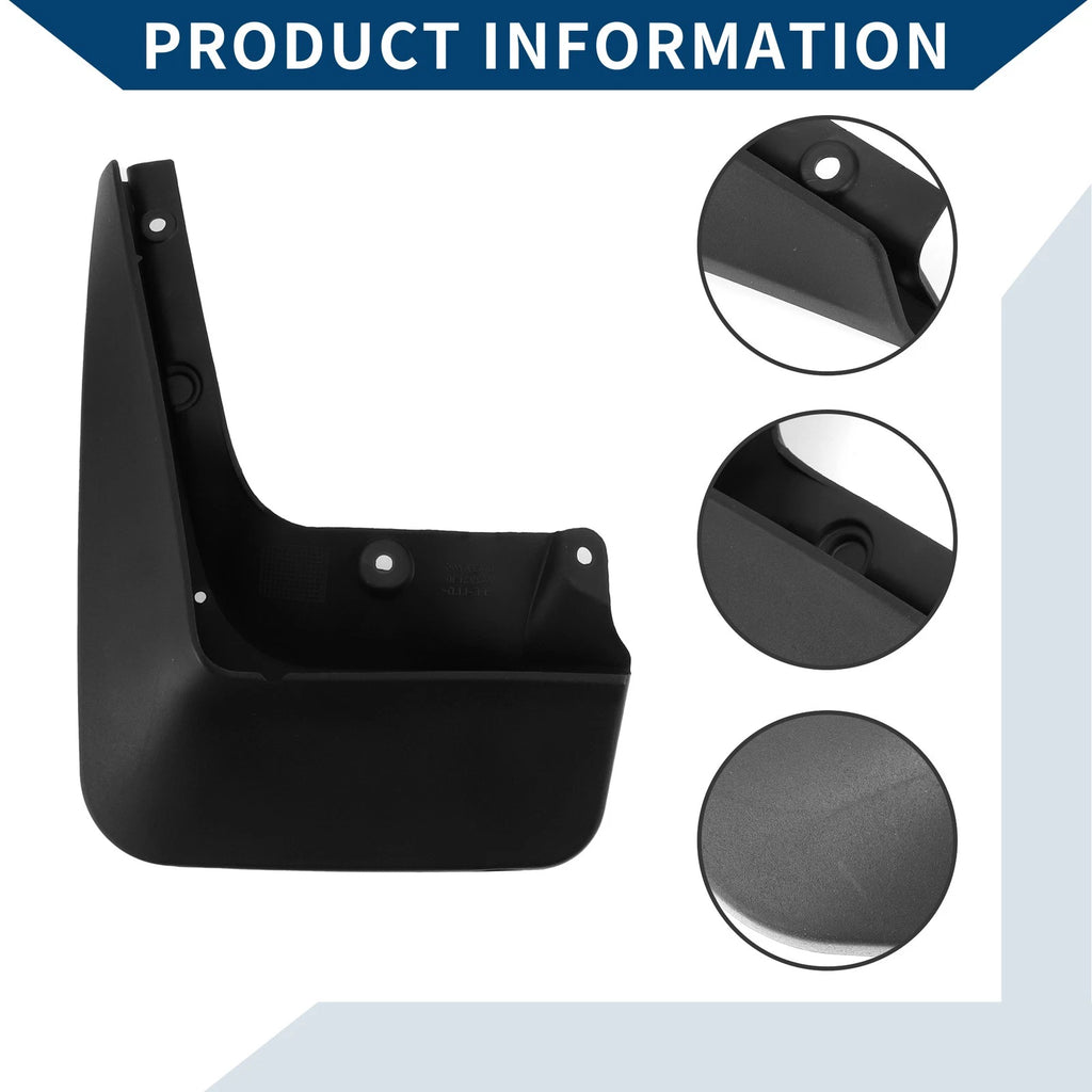 Set of 4 Mud Flaps Splash Guards for BMW 5 Series E60 (2005–2010)