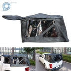 Replacement Black Soft Top with Tinted Rear Window for Jeep Wrangler (2007–2009)