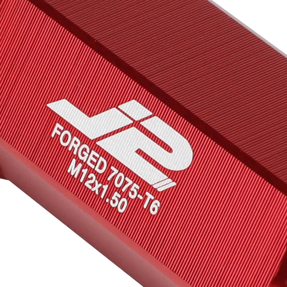 20 Pcs J2 7075 Forged Aluminum M12 x 1.5 Open-End Lug Nut Set w/Key Red for