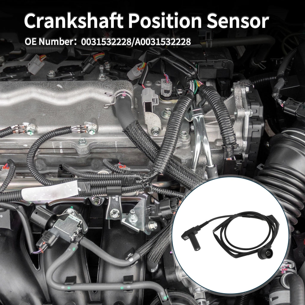 Crankshaft Position Sensor for Mercedes-Benz S600 (1993–1998) No. 0031532228