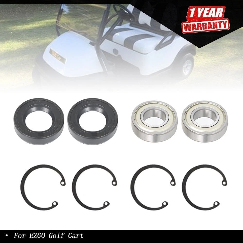 Rear Axle Bearing & Seal Kit for EZGO Golf Cart (Various Years)