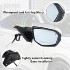 3 Pin Right Side Door Mirror Assembly for Honda Civic (2016–2021)
