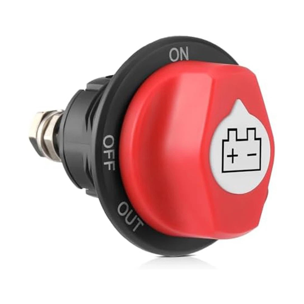 Battery Disconnect Switch 100A 12/24V for Marine and Automotive