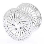 Set of 2 Front Brake Rotors for Harley Touring Sportster (2008–2023)