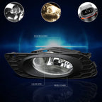 Set of 2 Fog Lights for Honda Civic 4-Dr Sedan (2012) OE Style Clear Lens
