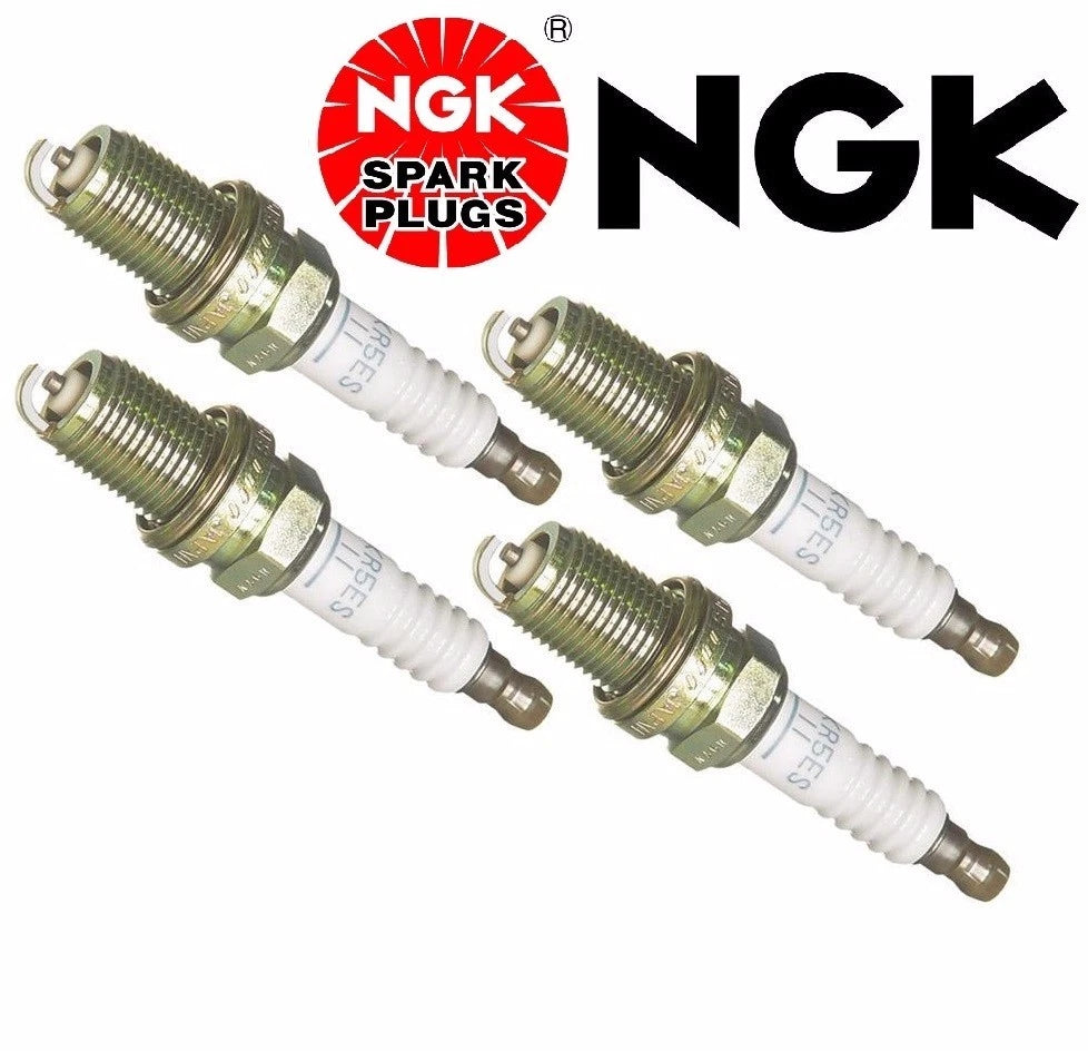 Set of 4 NGK Standard Resistor Spark Plugs BKR5ES11 for OEM Performance