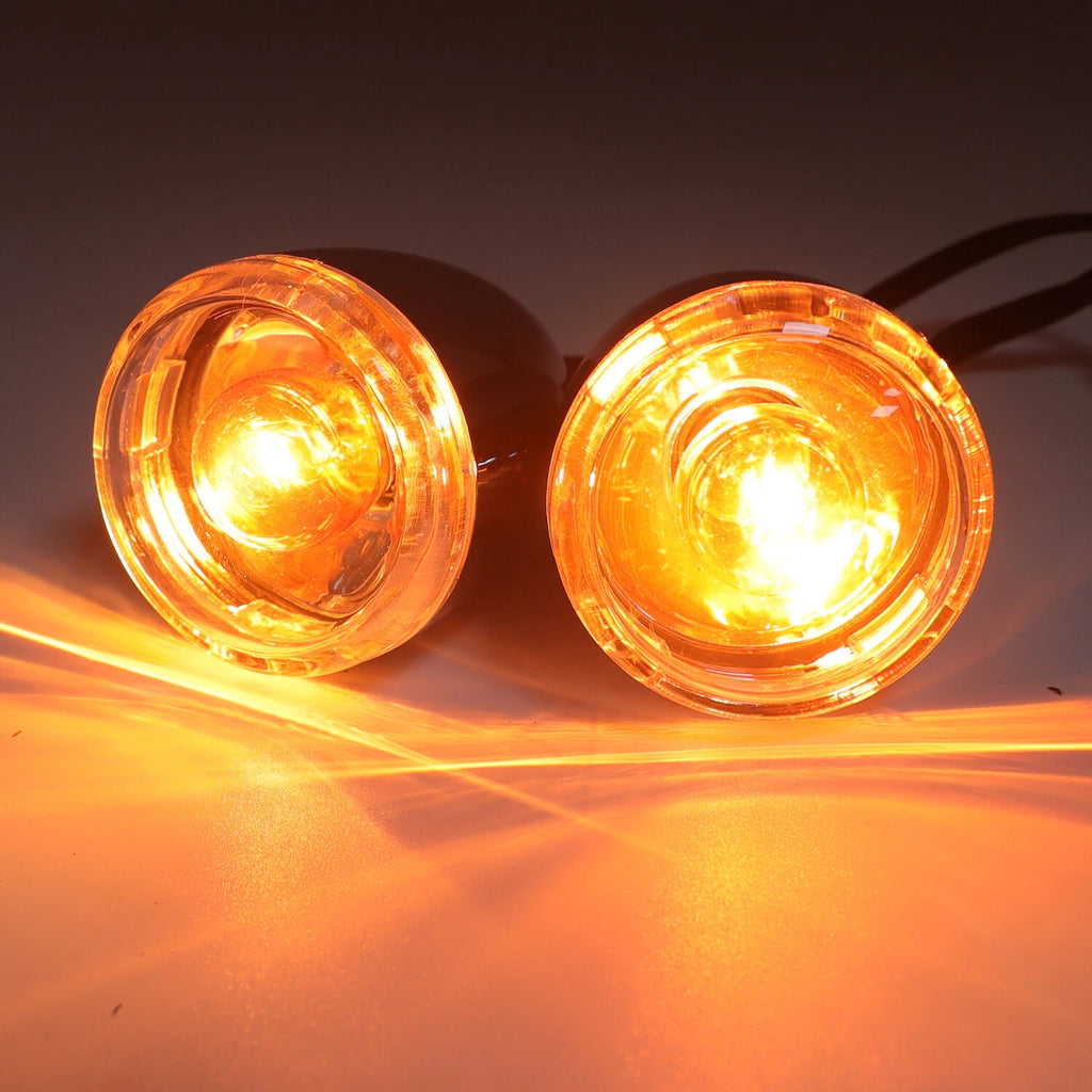 Clear Rear Turn Signal Light Indicator for Harley Sportster XL883 XL1200 FXD (2004–2023)