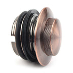 Copper CNC Aluminum Flush Pop Up Vented Fuel Tank Gas Cap Cover for Harley