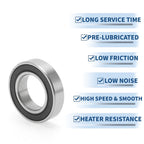 Deep Groove Ball Bearing 6903VV for Scooter Skateboard Wheel (P0 17x30x7mm)