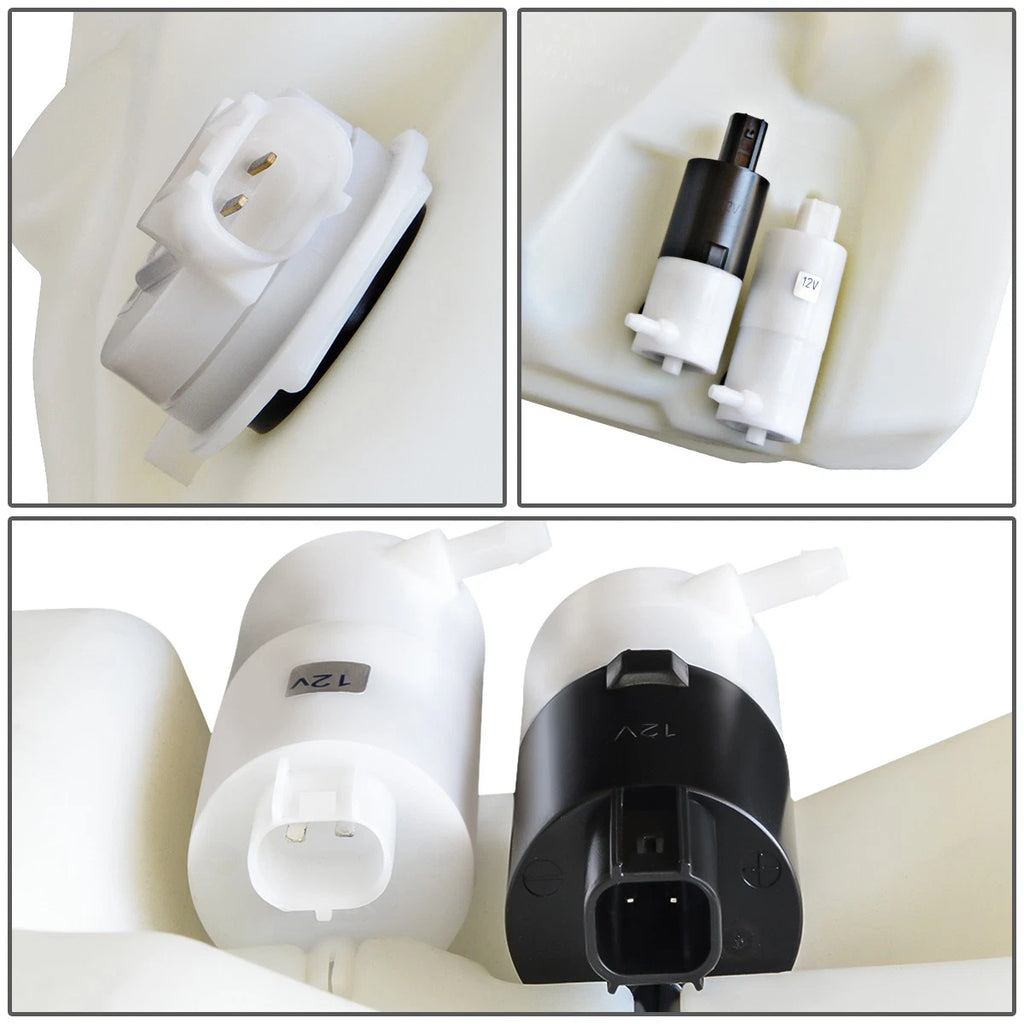 Windshield Washer Fluid Reservoir Tank Bottle w/ Pump for Jeep Grand Cherokee (2002–2004)