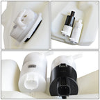 Windshield Washer Fluid Reservoir Tank Bottle w/ Pump for Jeep Grand Cherokee (2002–2004)