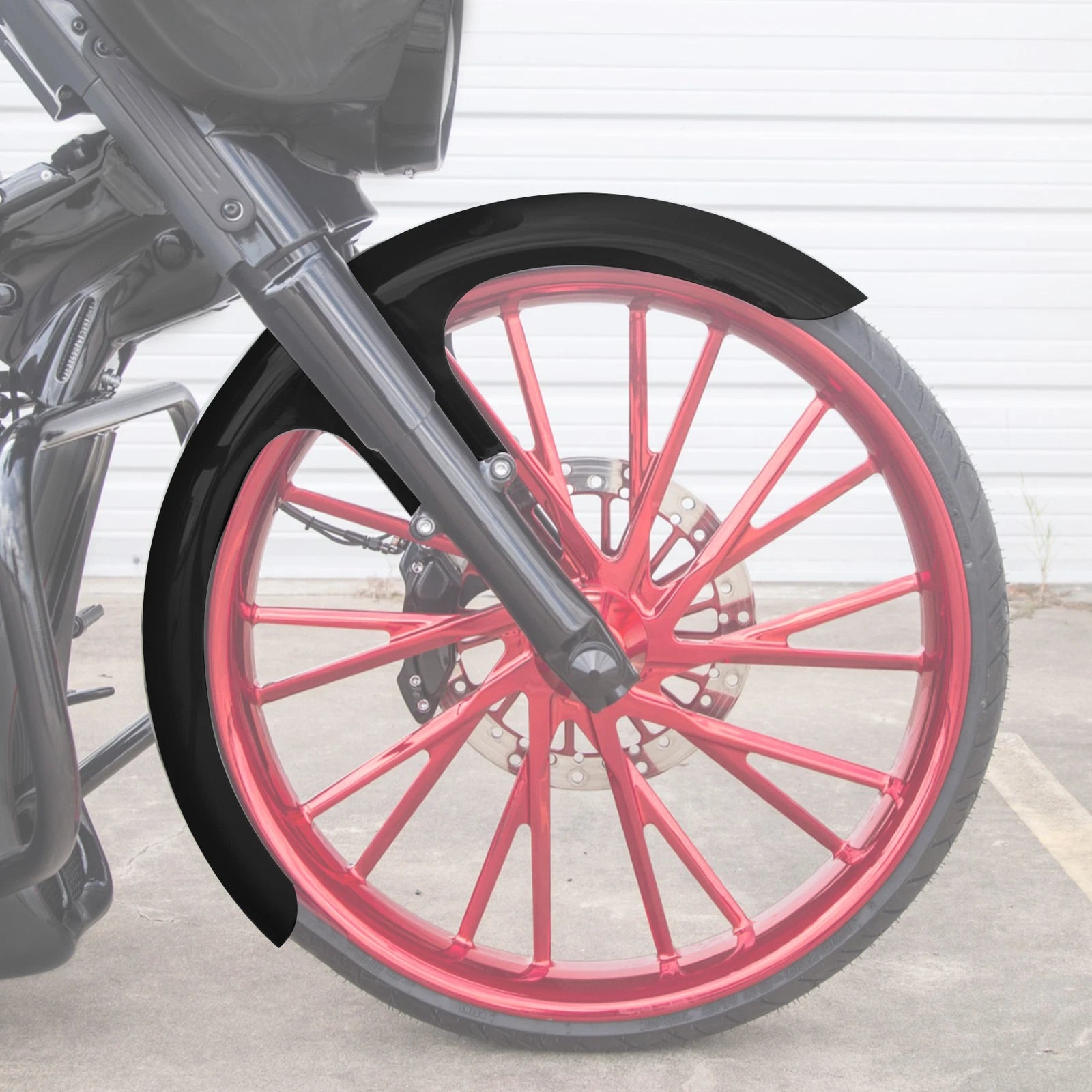 21" Painted Front Fender for Harley Touring Electra Road Glide King (2014–2023)