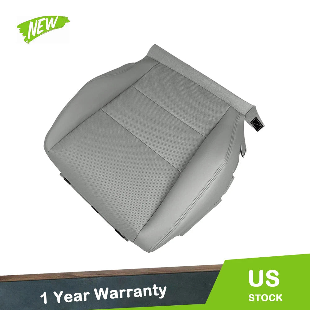 Seat Cover for Acura RDX (2007–2012) Gray Perforated Leather Driver Bottom